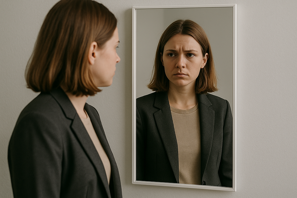 On paper, you’ve made it. In the mirror, you’re not so sure.