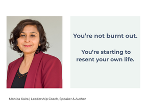 The Women Who Don’t Burn Out, They Start Resenting Their Own Life