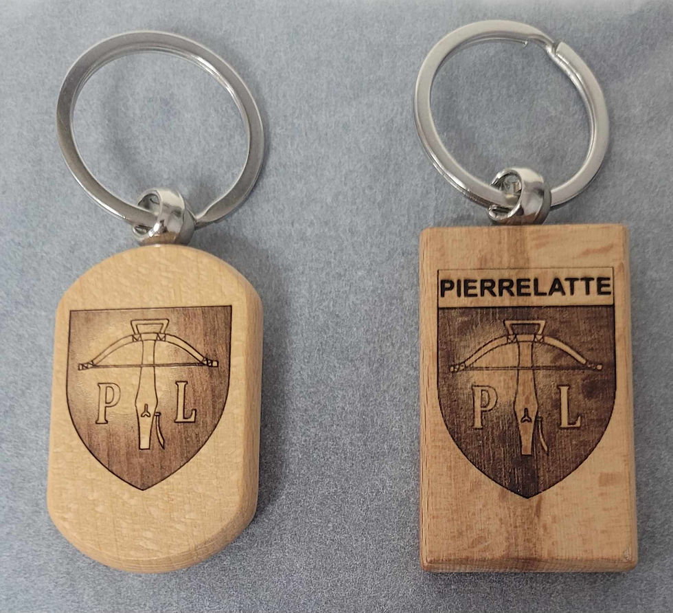 porte clef "blason de PIERRELATTE"