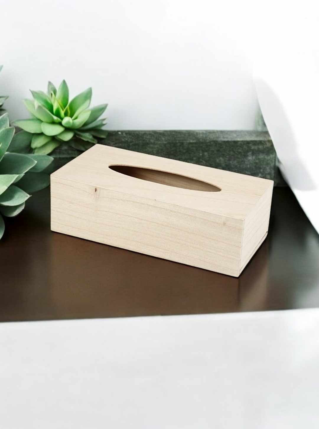 Boîte Distributeur à Mouchoirs en Bois – Personnalisable et Éléganteboite