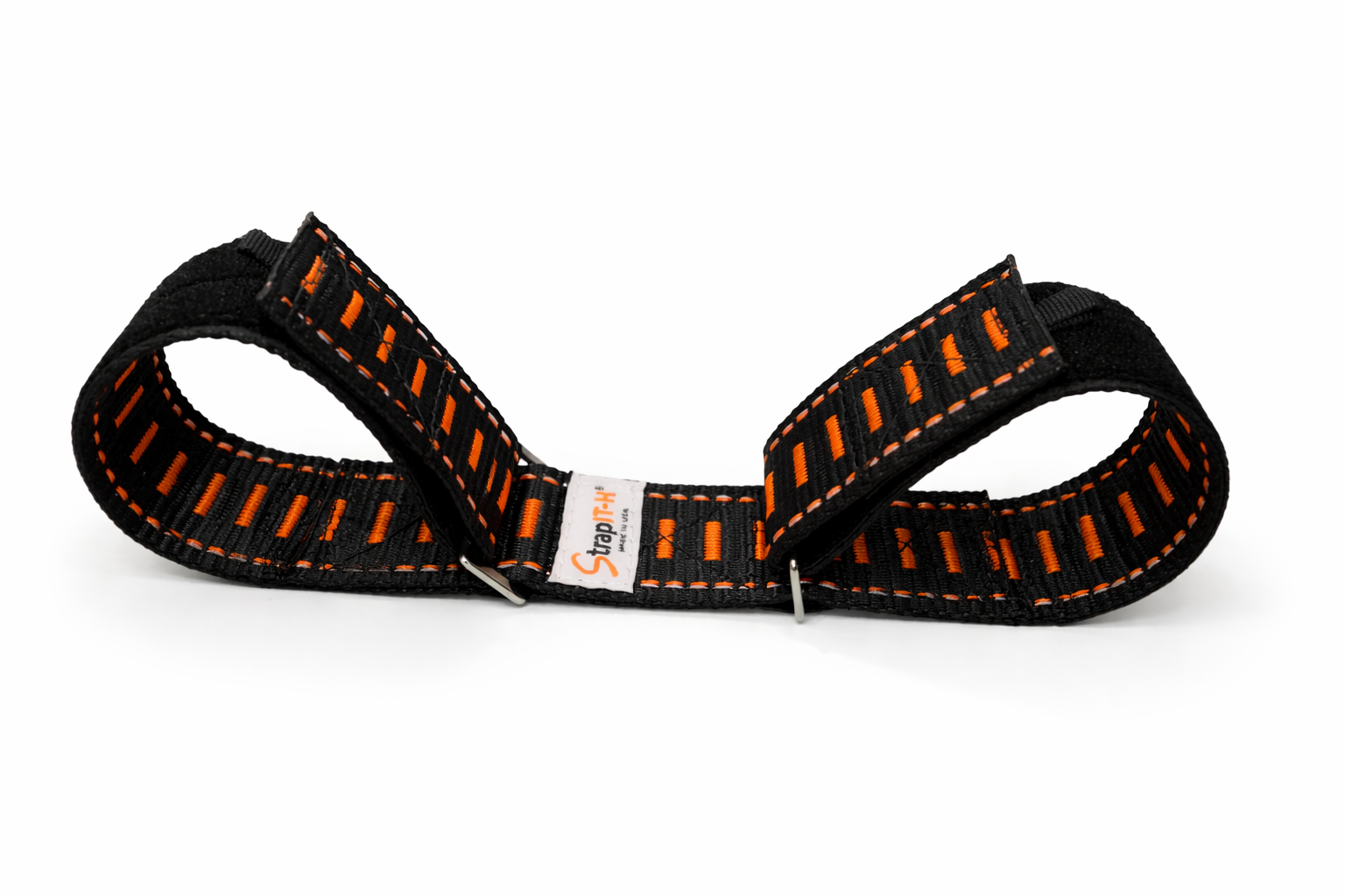 StrapIT-H® Hose Strap – Reinforced with Stainless Steel Loop - Black Fire