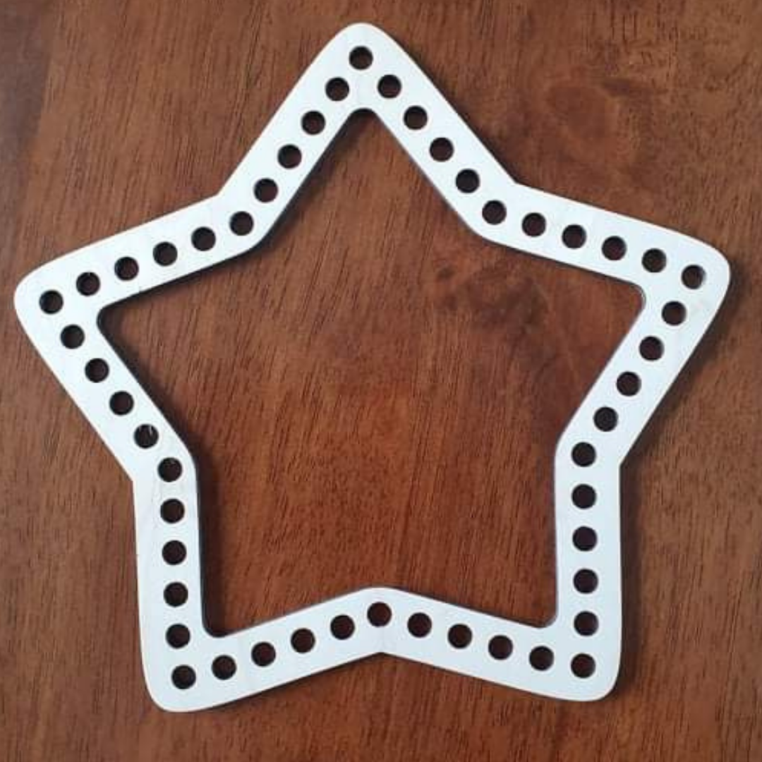 Steluţă - furnitură pentru coşuleţe - 20cm în lăţime