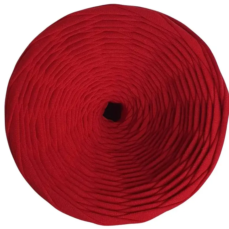 Thumbnail: Fil T shirt rouge, fil tee shirt crochet, fils t shirt, fils pour crochet, fils t shirt, fil t shirt pour crochet