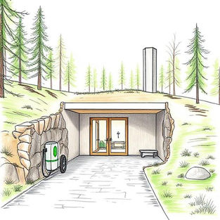Futuristic Green Architecture