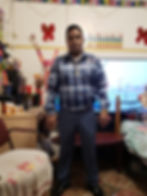 adult man standing