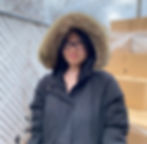 young woman in jacket
