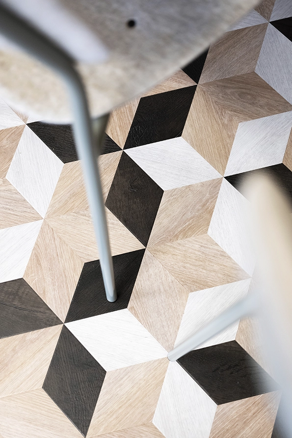 the Fresh Perspective_Newday Offices Arnhem_vloer detail diamant_interieurontwerp.webp