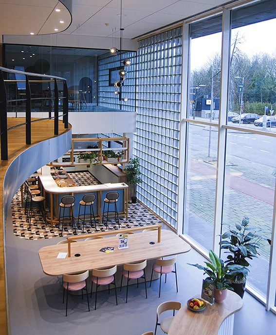 the Fresh Perspective_Newday Offices Amsterdam_Receptie02_Michou van Gennip_Interieurontwe