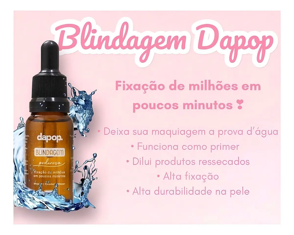 Miniatura: Primer Fixador Blindagem Poderosa Para Maquiagem DAPOP A Prova D'água
