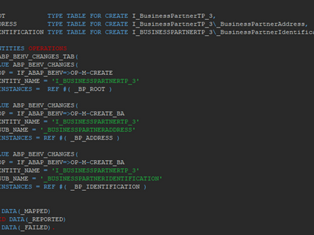 SAP RAP EML Dynamic Operations: Generieren dynamischer EML -Anfragen