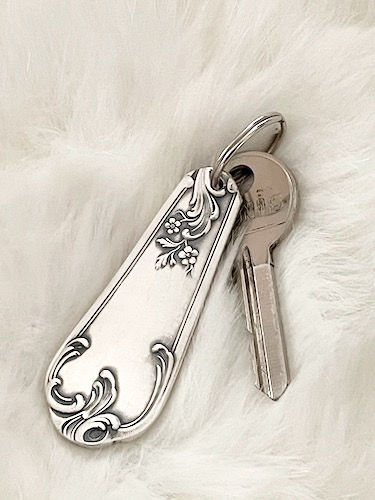 Miniature : Porte clefs en Argent à graver selon votre choix