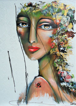 ANGELIQUE, 28X22 VENDU