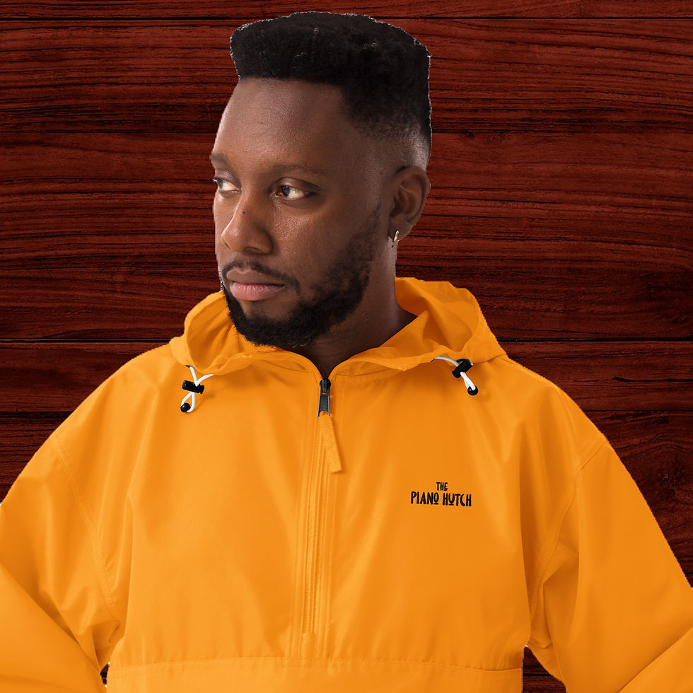 Thumbnail: Piano Hutch Embroidered Champion Packable Jacket
