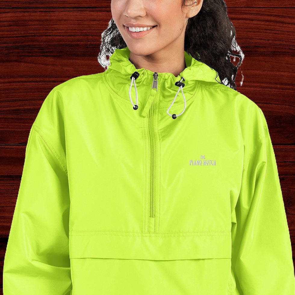 Thumbnail: Piano Hutch Embroidered Champion Packable Jacket