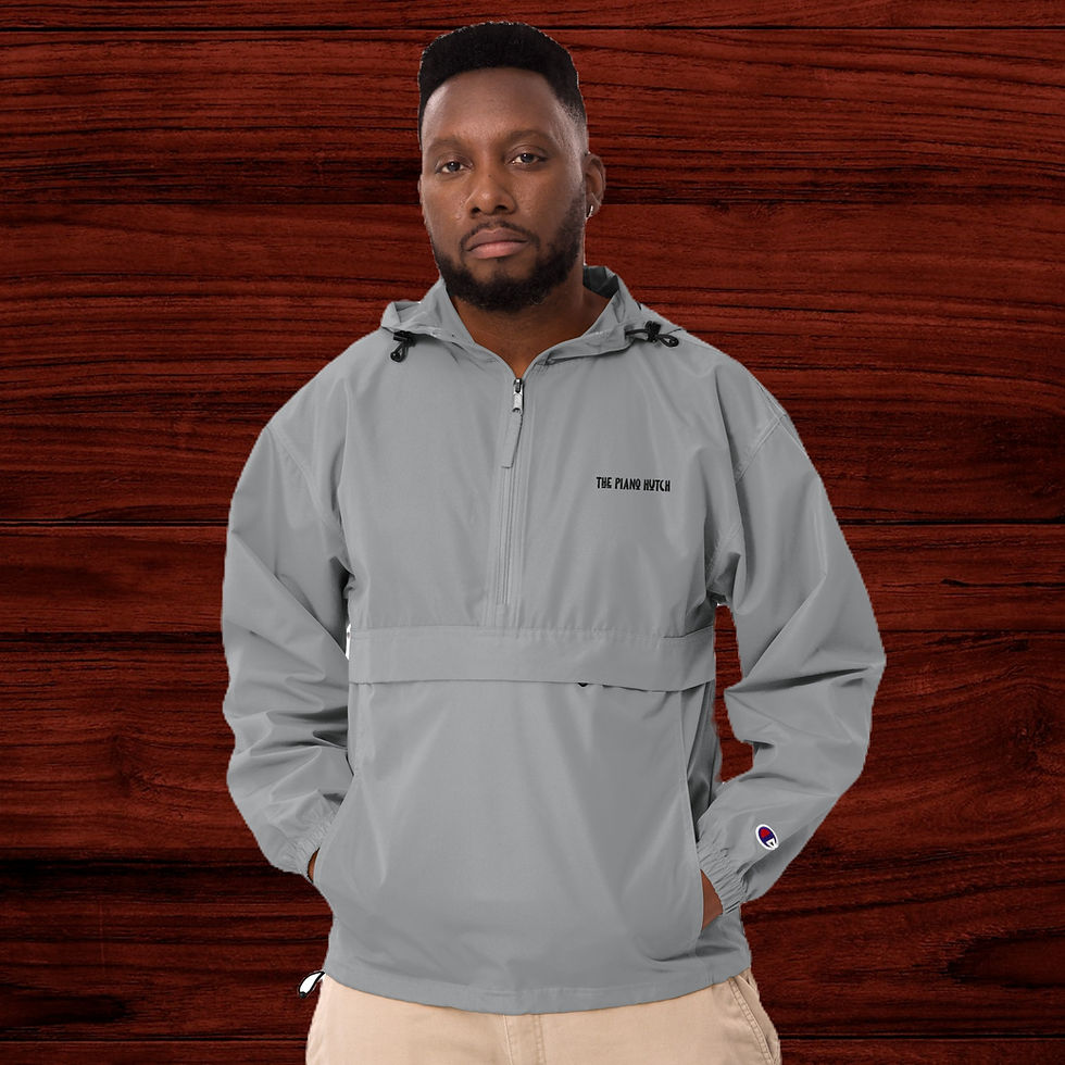 Thumbnail: Piano Hutch Embroidered Champion Packable Jacket
