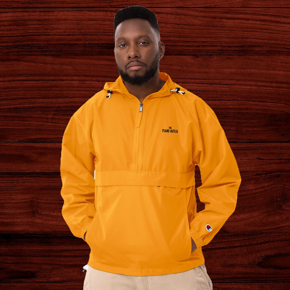 Thumbnail: Piano Hutch Embroidered Champion Packable Jacket