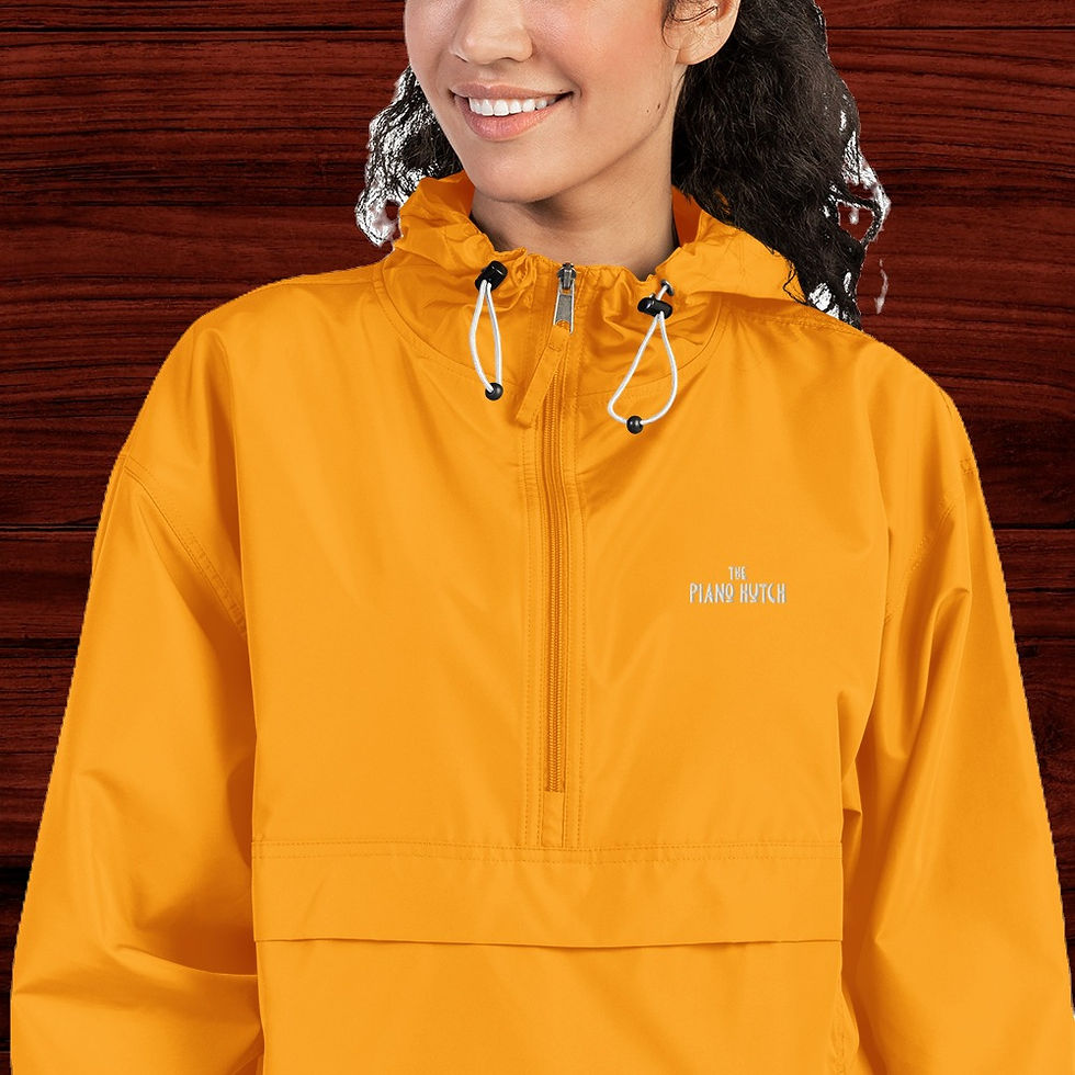 Thumbnail: Piano Hutch Embroidered Champion Packable Jacket