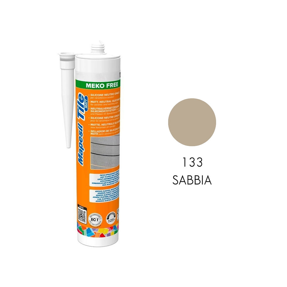 Miniatura: Tubo silicone Mapei Mapesil Tile Matt colore Sabbia (133)