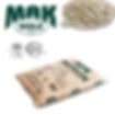 Pellet MAK HOLZ Sacco 15 kg (100% abete, Austria)