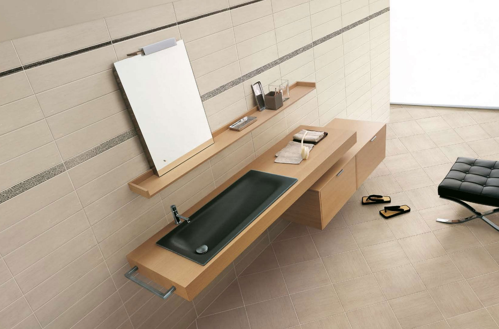 Piemme Valentino Defilé Ecru Beige 25x40 cm