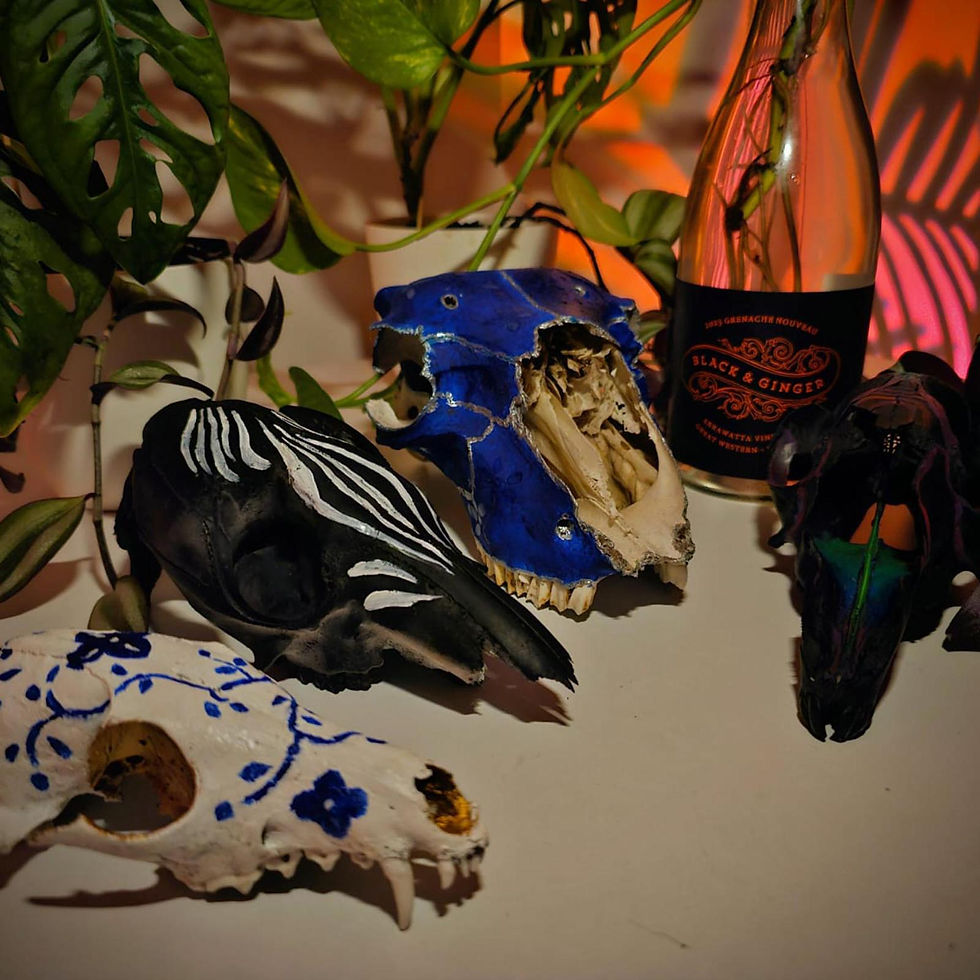 Neon Relics: A Glow-Inspired Art Night at the Wine Shed