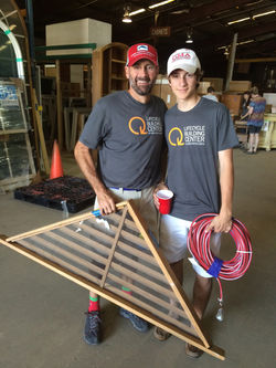 Father & Son Volunteer