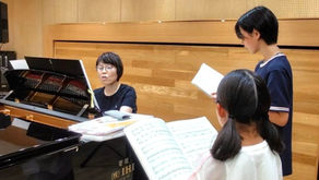 相馬子どもコーラス 新曲の音取りに挑戦中