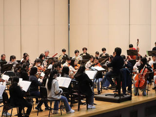 【相馬】オーケストラ初回合奏を行いました