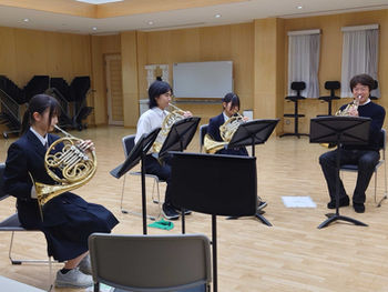 相馬子どもオーケストラ 管楽器教室 美しい音を目指して