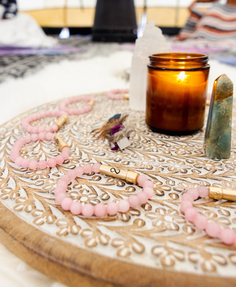 Thumbnail: Giver & Receiver (Rose Quartz) Soul Intention Bracelet