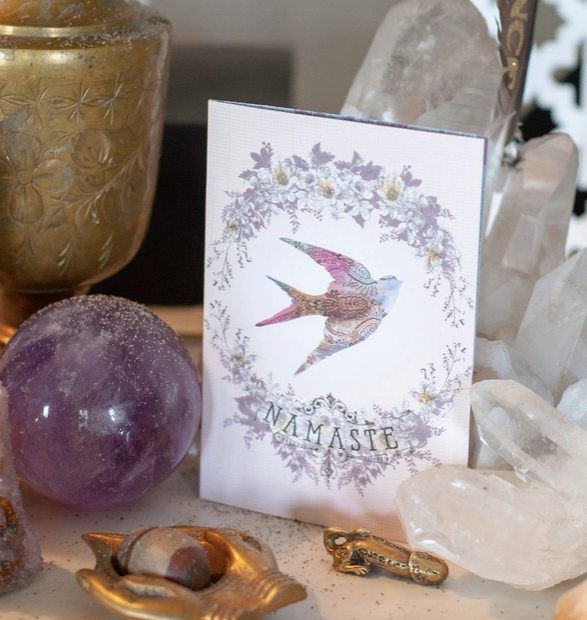 Thumbnail: Namaste Mini Greeting Card