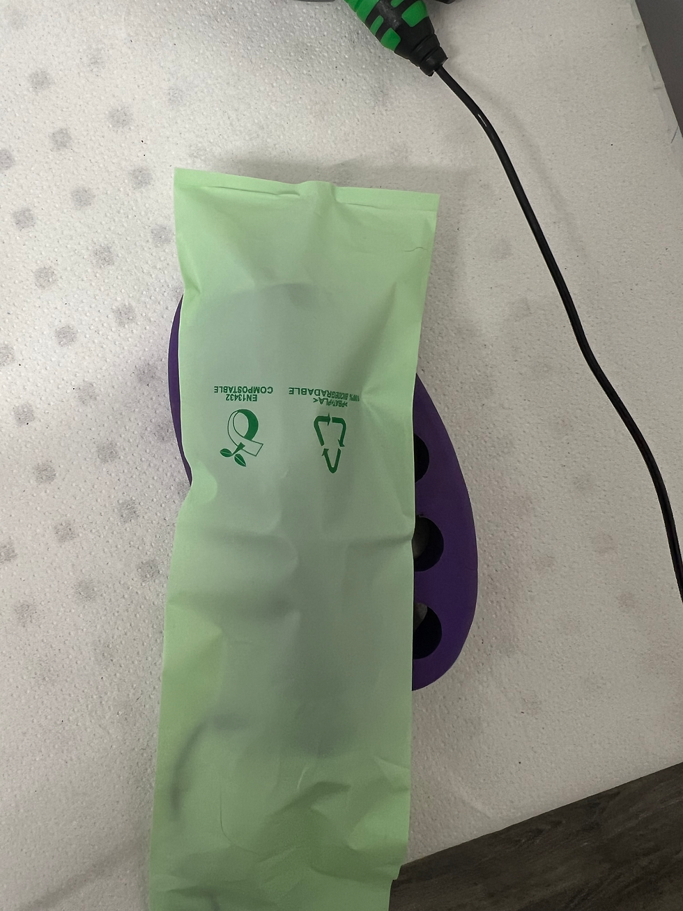 Thumbnail: Biodegradable Clip Cord Sleeves