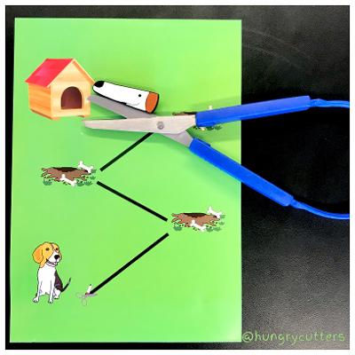Thumbnail: Hungry Cutters Scissors Skills Activity Kit
