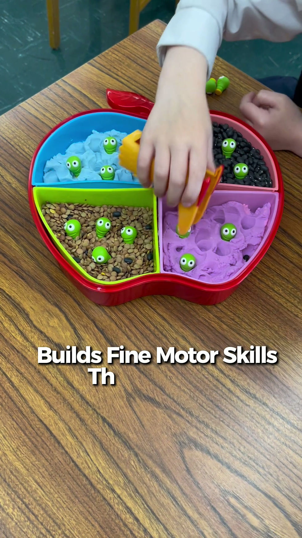 Thumbnail: Apple Fine Motor Sensory Bin™ 🍎