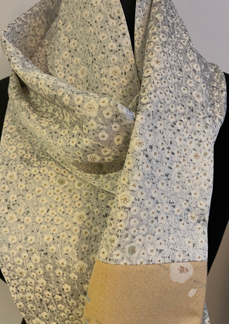 Silk kimono scarf
