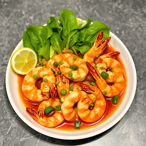 Cantonese Style King Prawns