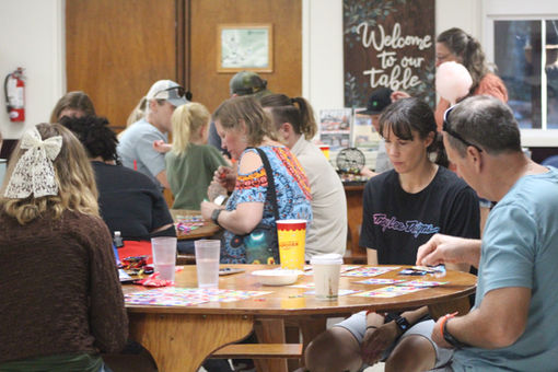people playing bingo