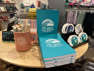 notebooks, highlighters, stickers