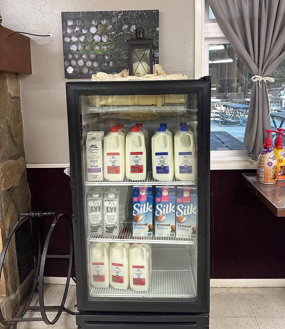 Specialty milk fridge