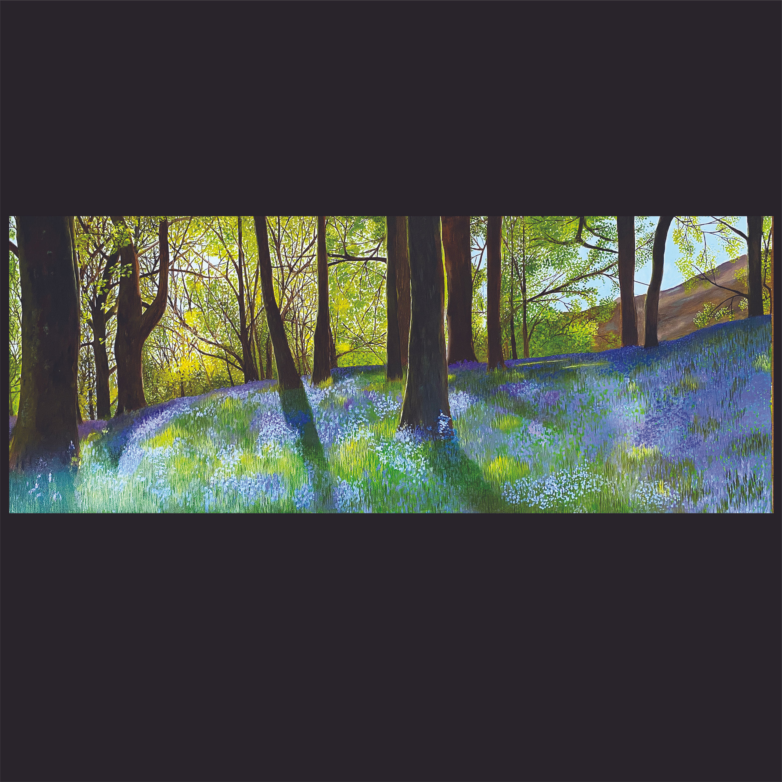 Bluebell Woods Painting