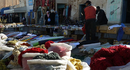 Douz, Tunisie, Souk, sahara, désert