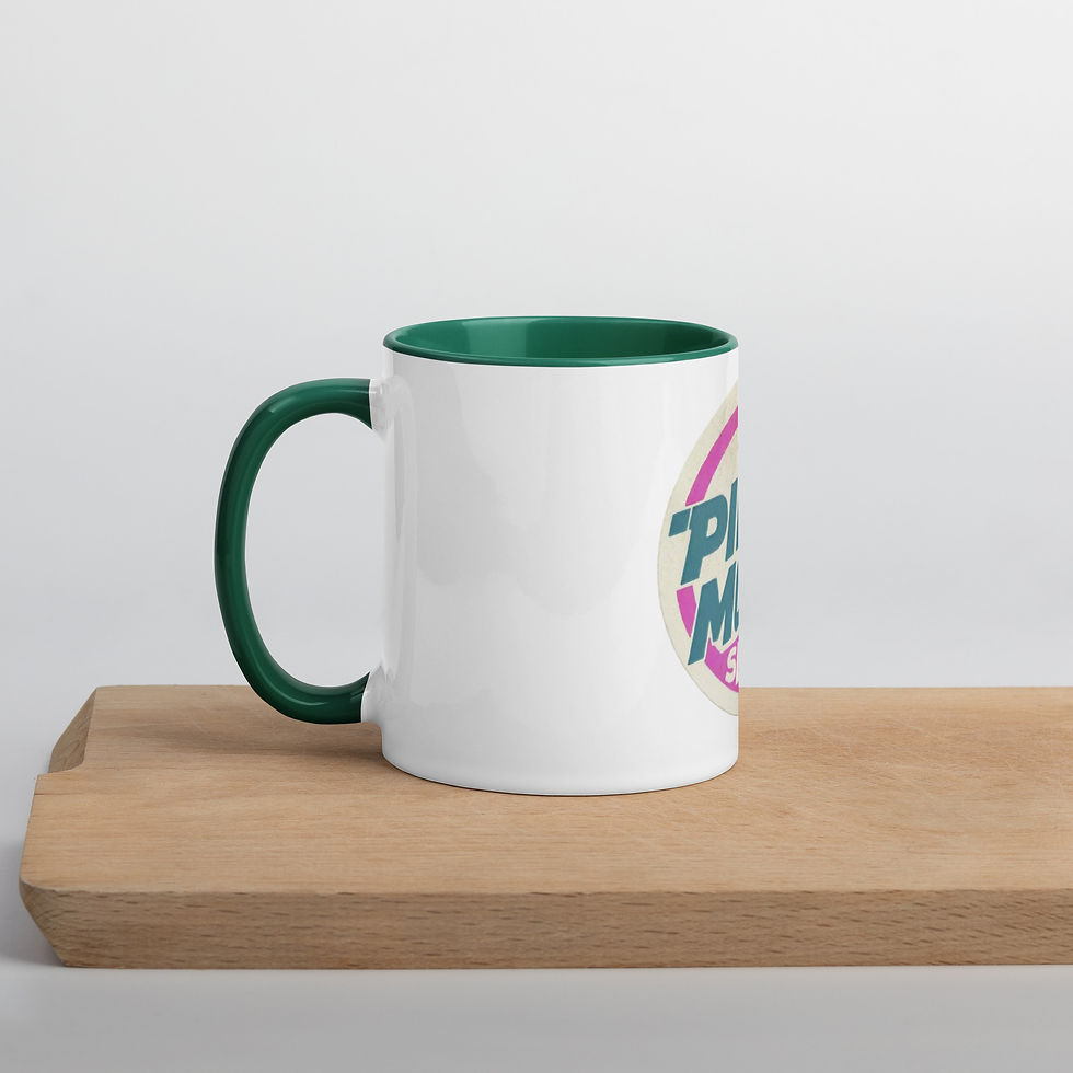 Thumbnail: Pink Moose Series Mug with Color Inside