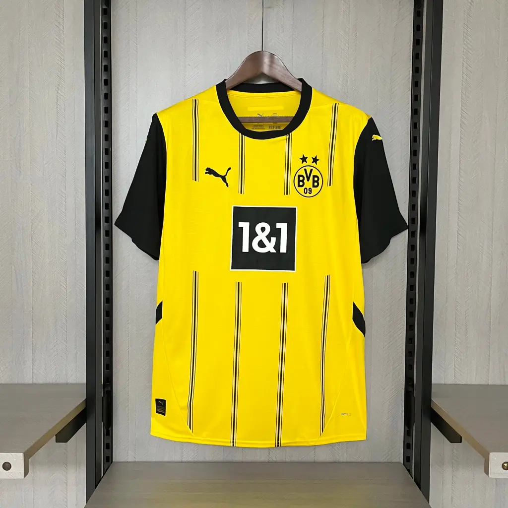 camisa-borussia-dortmund-24-25-home-uniforme-titular-2024-2025-amarela-bvb-reus-brandt-adeyemi-can-meunier-haller-sule-malen-