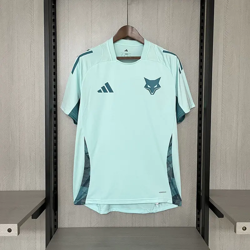 Camisa Cruzeiro Treino 25/26 - Torcedor Adidas - Azul Turquesa