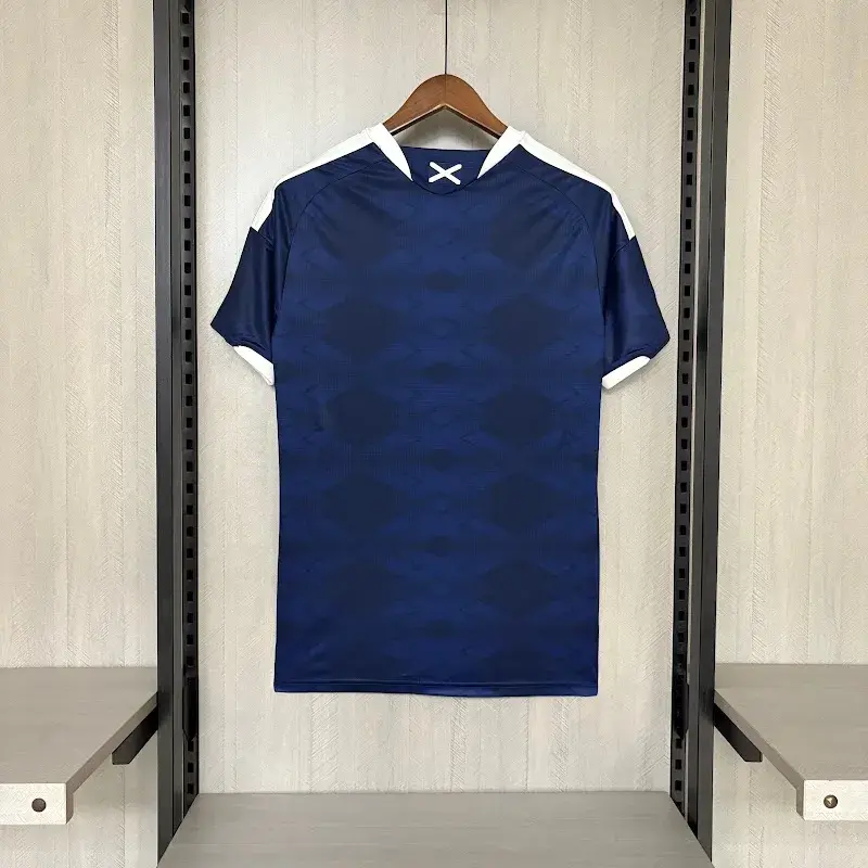 camisa-selecao-escocia-escossia-scotland-copa-do-mundo-2026-home-azul-modelo-torcedor-masculina-tierney-mctominay-gilmour-che