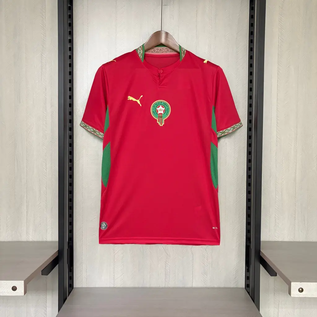 camisa-marrocos-2026-copa-do-mundo-home-vermelha-brahim-diaz-hakimi-bounou-el-kaabi-amrabat-ounahi-mazraouli-nesyri-1-a5b42fa