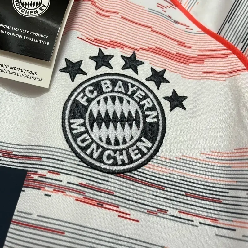 Miniatura: camisa-bayern-de-munique-25-26-away-branca-bayer-munchen-torcedor-neuer-coman-muller-kimmich-musiala-goretzka-harry-kane-gnab
