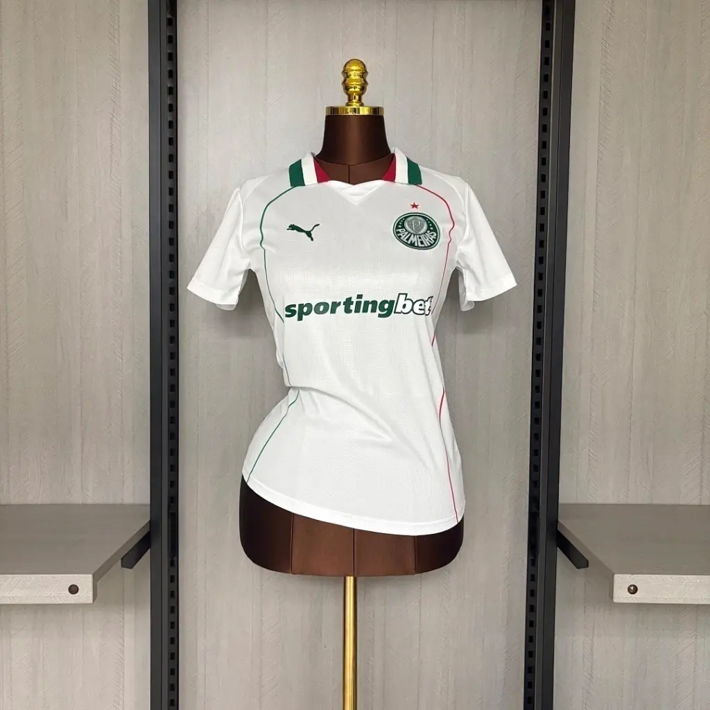 Camisa Palmeiras 26/27-away-Feminina-Branco