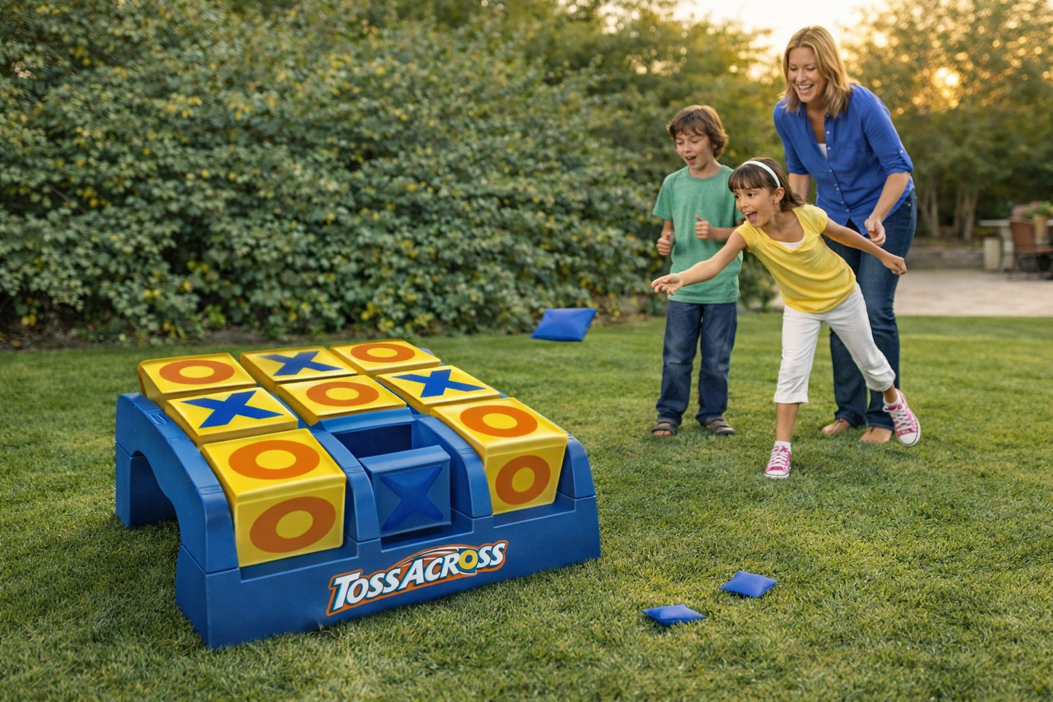 Toss Across Game (Classic Tic-Tac-Toe Toss)