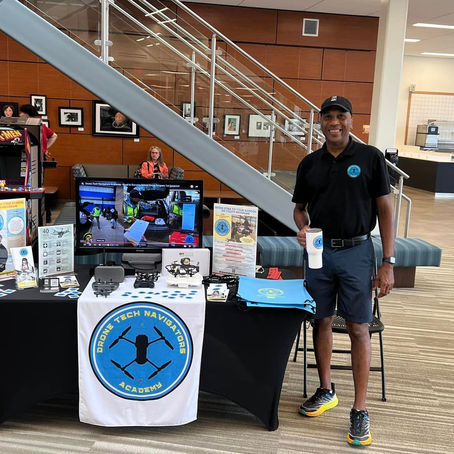 Drone Tech Navigators Academy Team  participates in the 2nd Annual Aviation Day at RCBC!